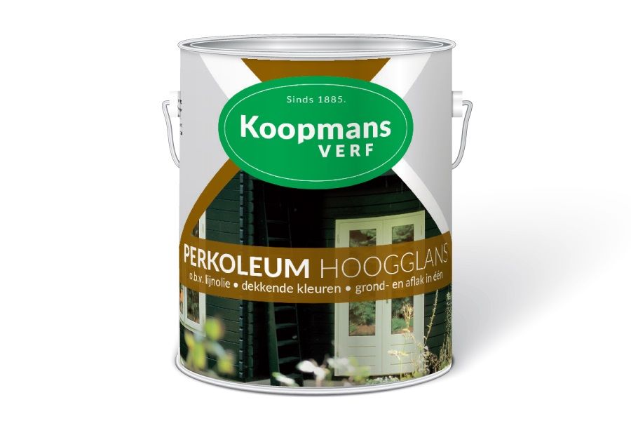 Koopmans Perkoleum beits - 2,5 ltr - Dekkend Antiekblauw