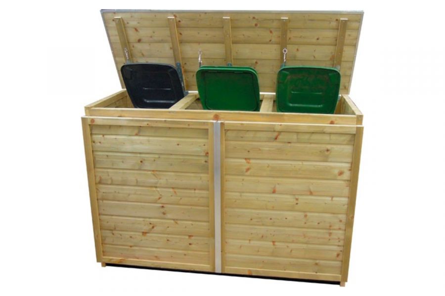 LK120TRIO-R Containerberging | 176x65x111,5 cm - voor 3 containers!