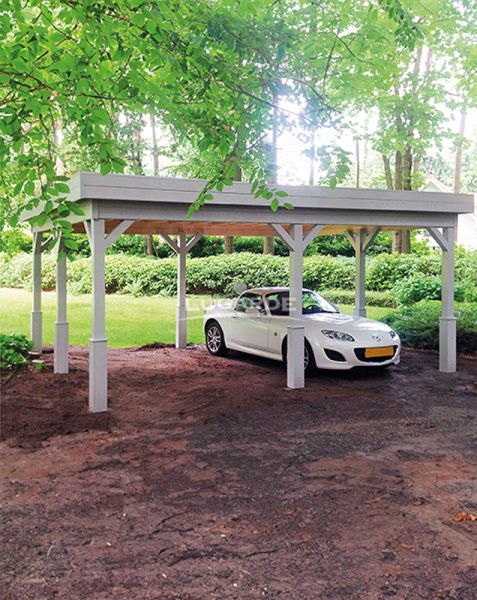 Carport Plat Dak C1 - 420x540 cm