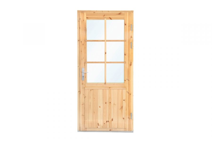 Extra hoge en brede enkele deur 99x209 cm 28-70 mm - rechtsdraaiend