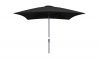 Lotus parasol - 250x250 cm - carbon black - black