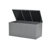 Primo kussenbox - 830L - 160x78 cm - kunststof - dark grey - black