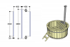 Hottub hout Ø200 cm - interne kachel