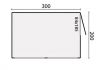 Kiosk 300x200 plattegrond