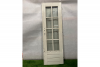 1 stuk beschikbaar: Deur 59x190 cm - wit gecoat, incl. dubbelglas - SALE01013