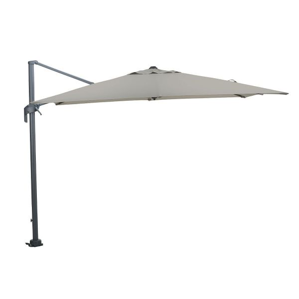 Hawaii Mono parasol - 270x270 - carbon black - light grey