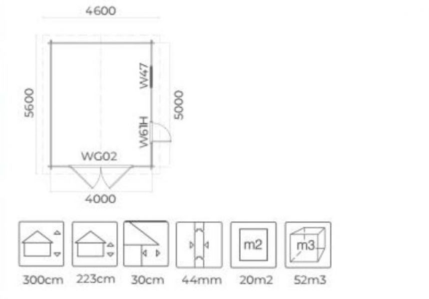 Garage Jonas - Plattegrond