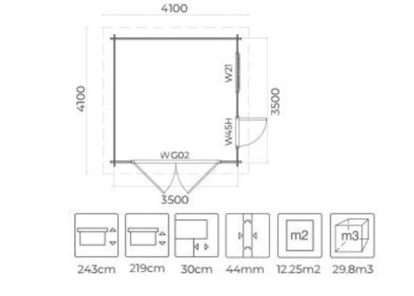 Garage Goy - Plattegrond