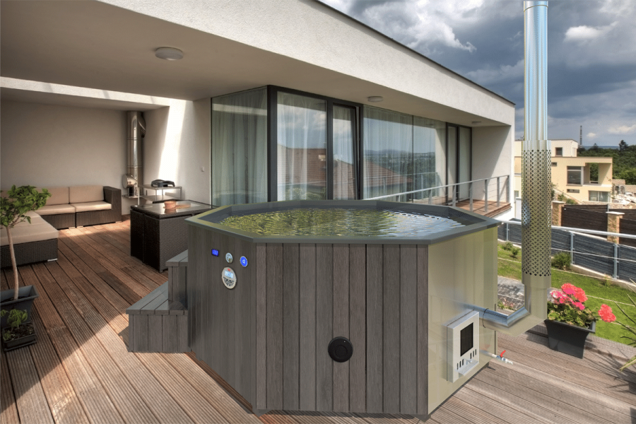 Hottub deluxe Octa Ø250 cm