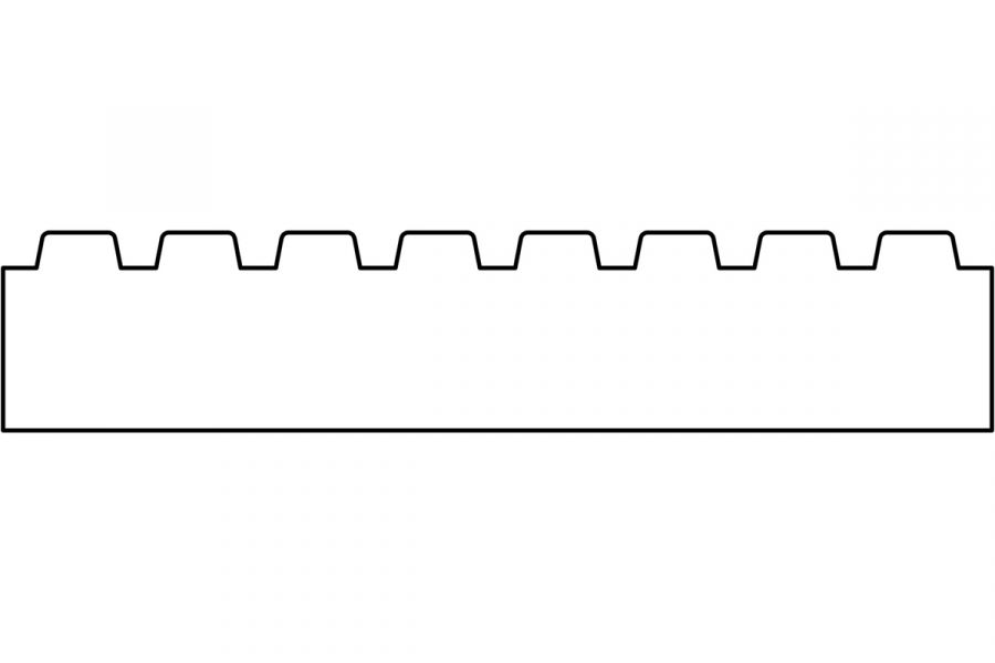 Vlonderplank Lariks/Douglas 2,8x14,5x300 cm