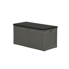 Primo kussenbox - 270L - 109x51 cm - kunststof - dark grey - black