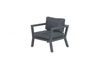 Colorado lounge fauteuil - carbon black - reflex black